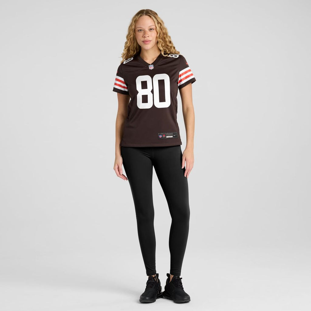 Jamari Thrash Cleveland Browns Women's Jersey - Brown