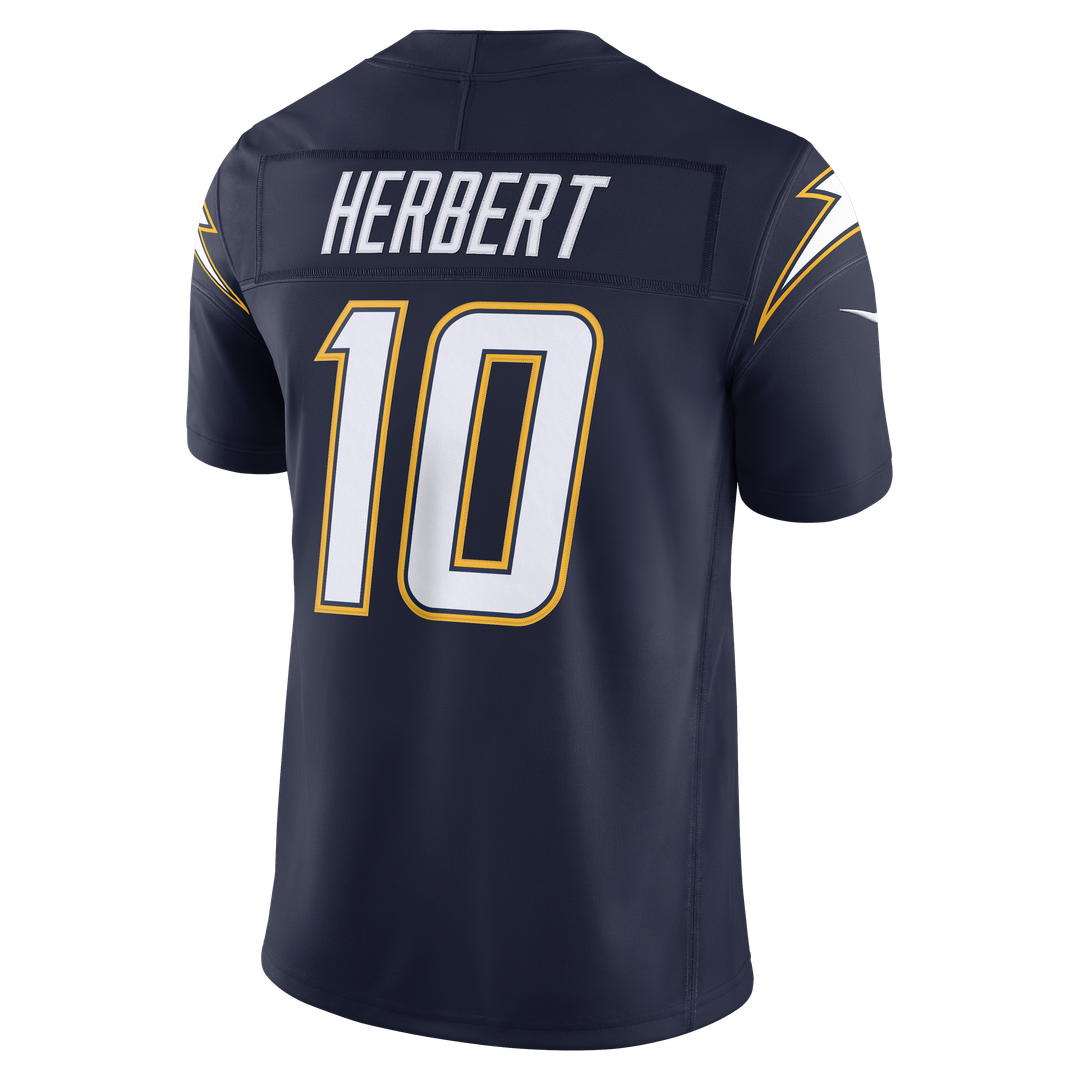 Justin Herbert Los Angeles Chargers Alternate Super Chargers Stitched Jersey - Navy