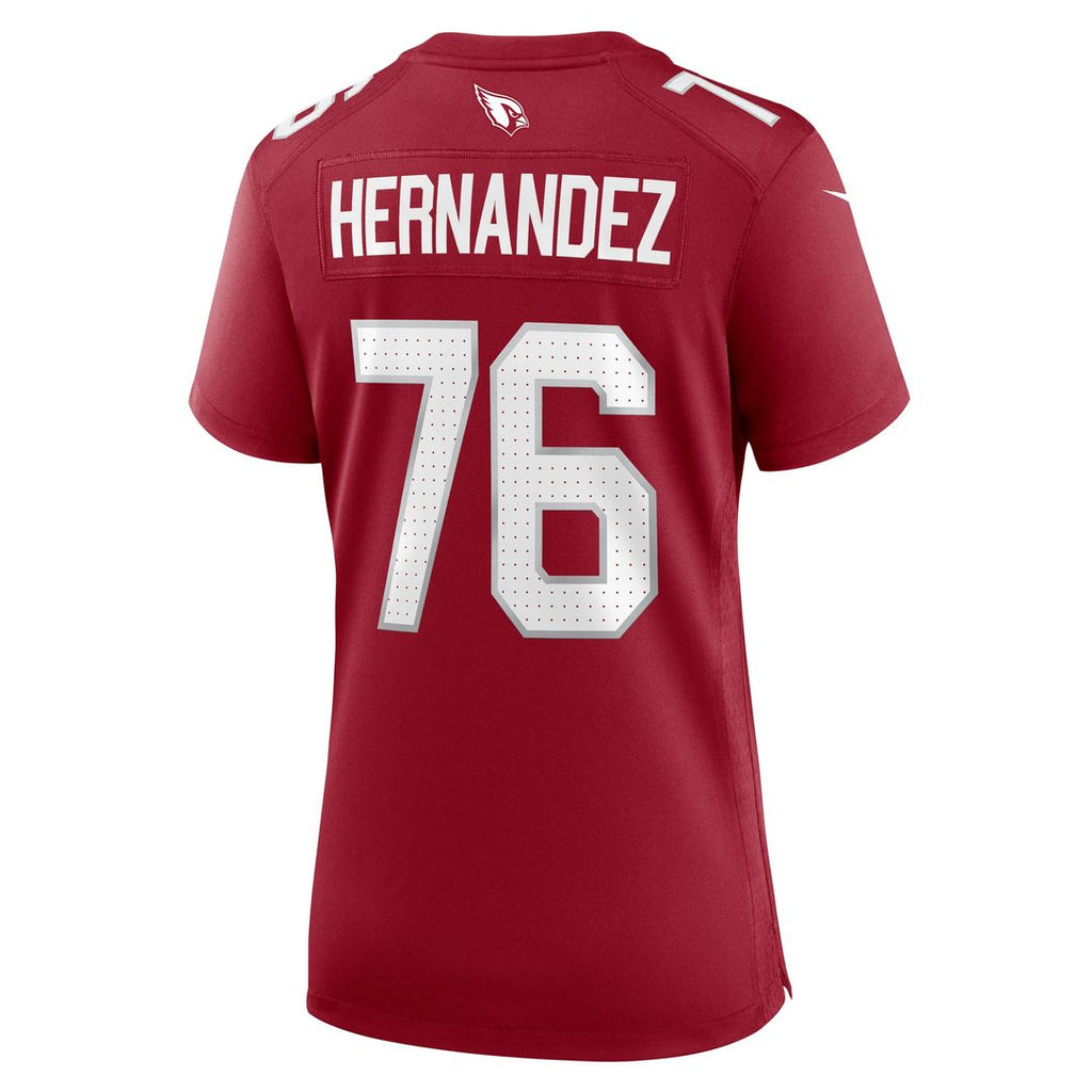 Will Hernandez Arizona Cardinals Women's Jersey - Cardinal