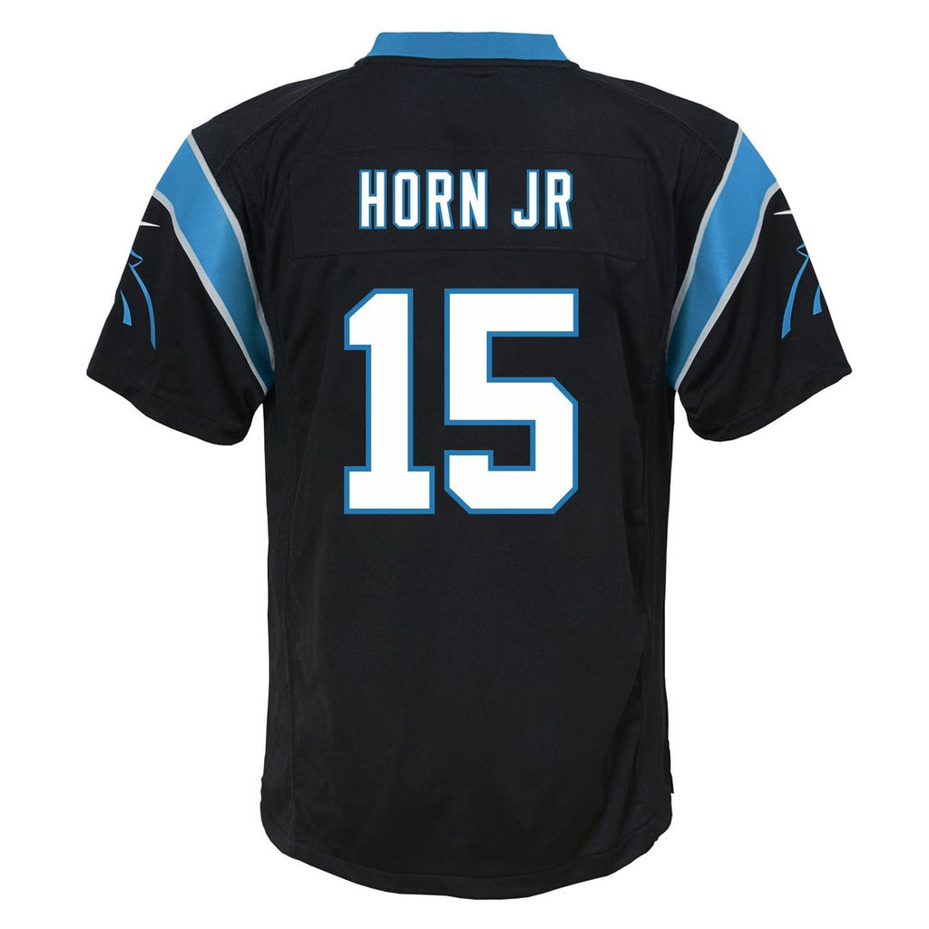 Jimmy Horn Jr. Carolina Panthers Youth Team Jersey - Black