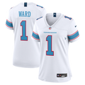 Cameron Ward Tennessee Titans Women's Jersey - White