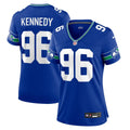 Cortez Kennedy Seattle Seahawks Women's Throwback Player Jersey - Royal