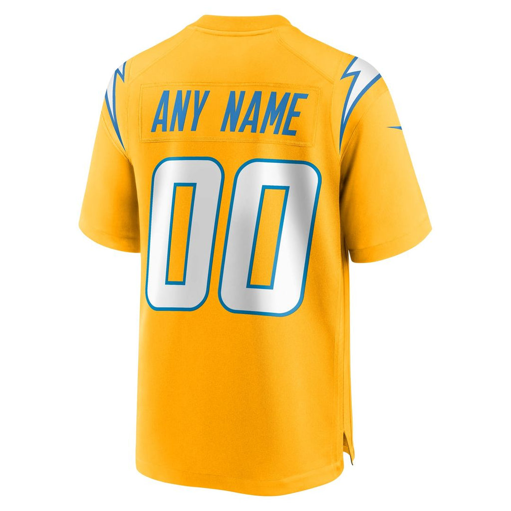 Los Angeles Chargers Custom Jersey - Powder Blue