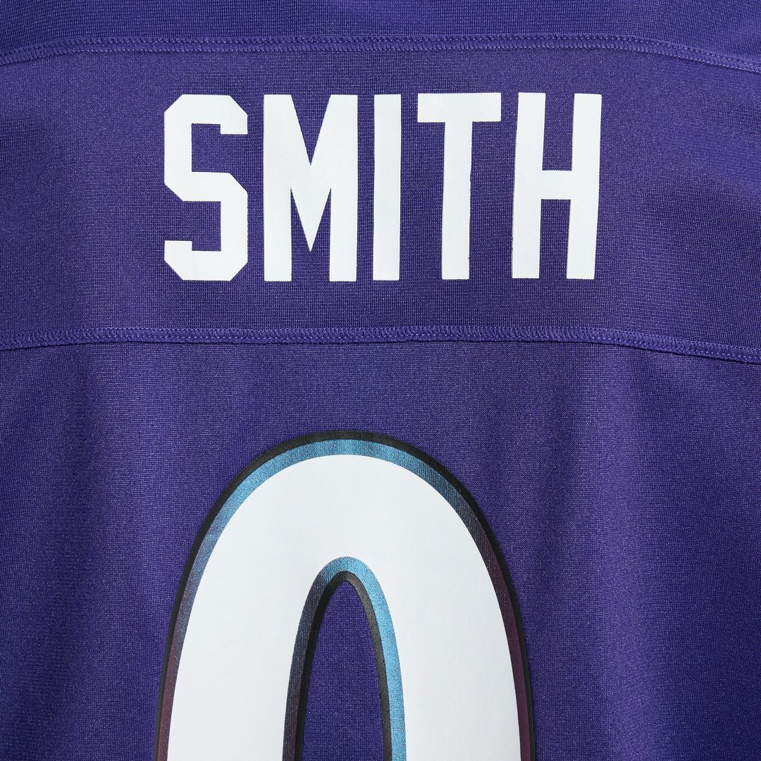 Roquan Smith Baltimore Ravens Team Jersey - Purple