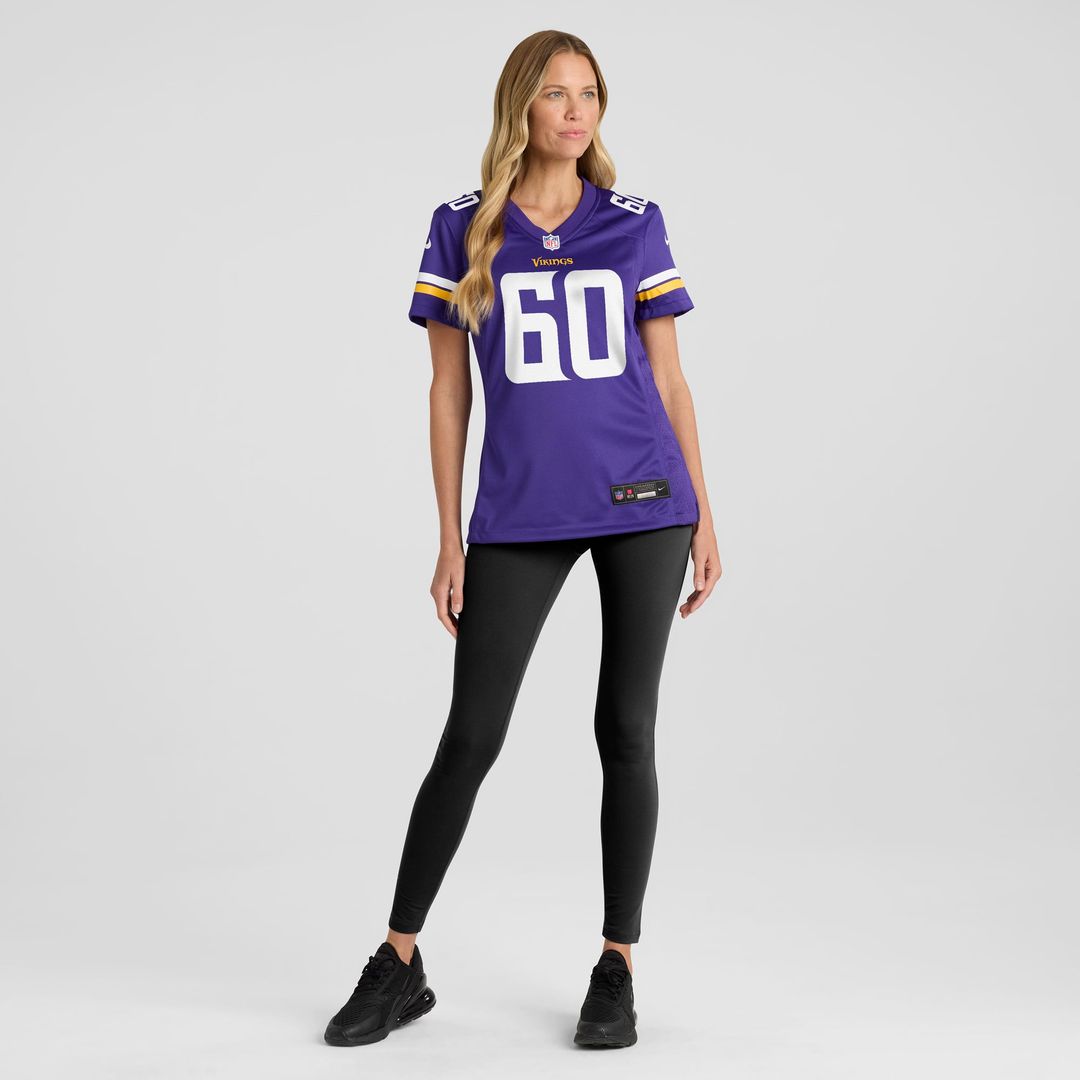 Joe Huber Minnesota Vikings Women's Team Jersey - Purple