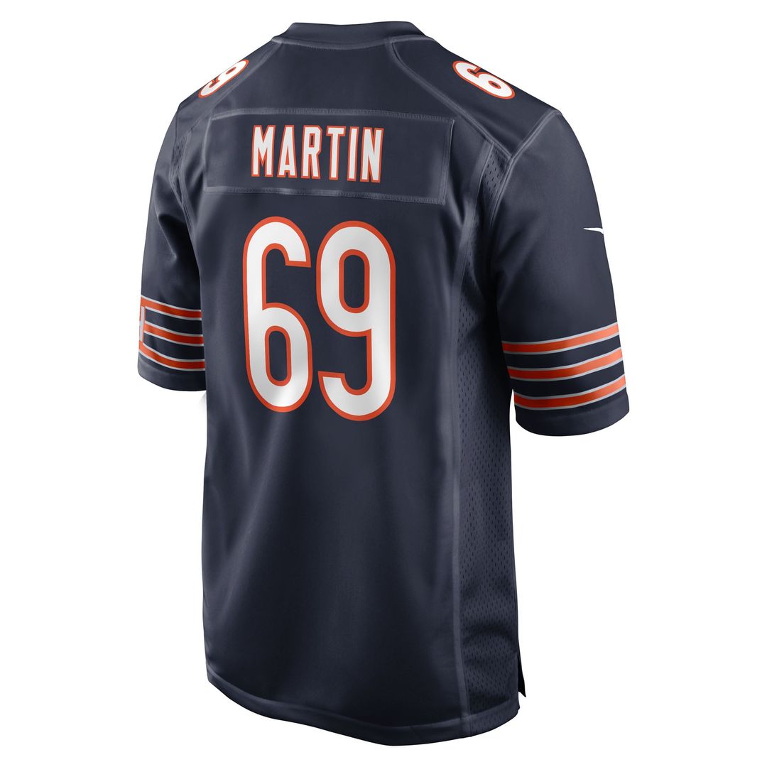 Jeremiah Martin Chicago Bears Team Jersey - Navy