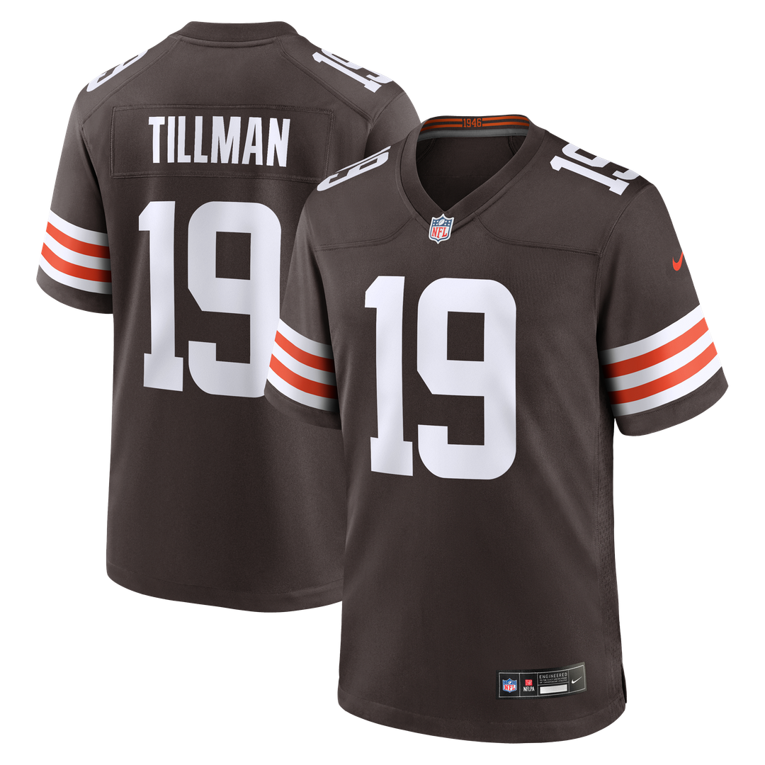 Cedric Tillman Cleveland Browns Jersey - Brown