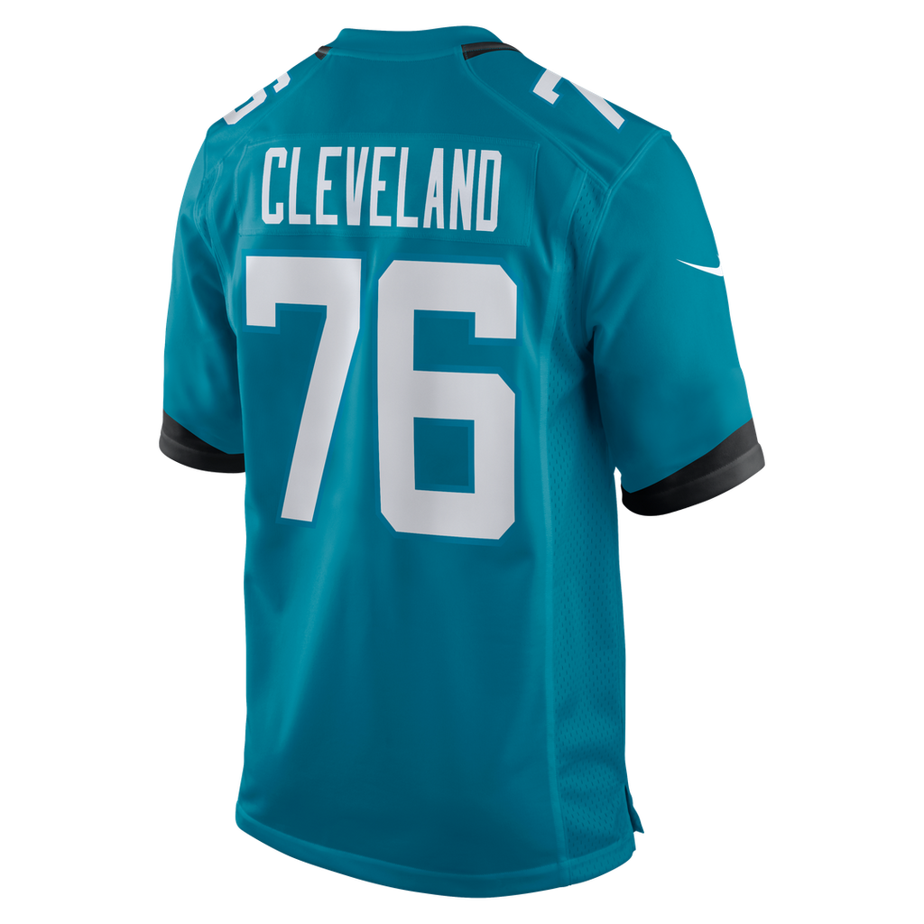 Ezra Cleveland Jacksonville Jaguars Jersey - Teal