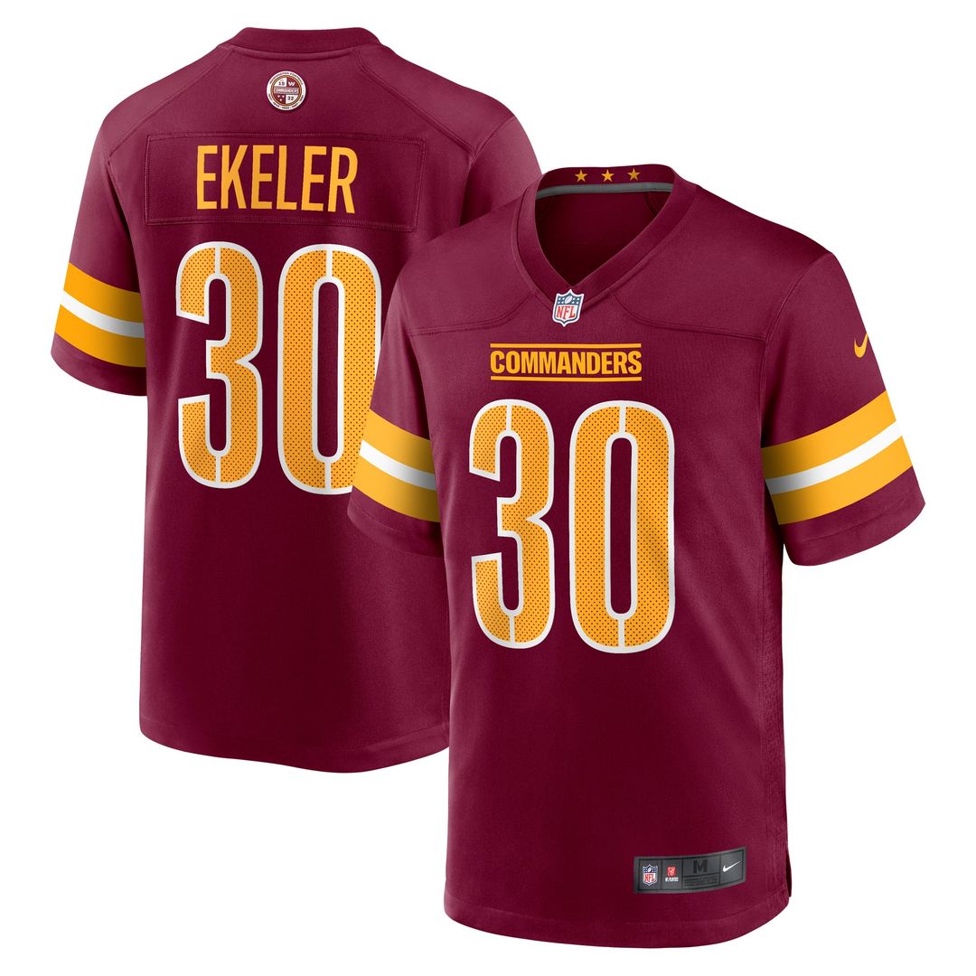 Austin Ekeler Washington Commanders Game Championship Era Jersey - White
