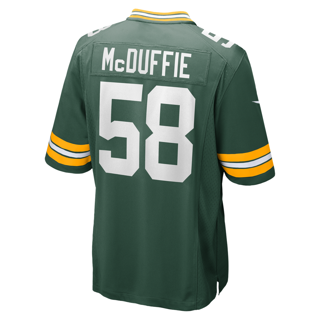 Isaiah McDuffie Green Bay Packers Jersey - Green