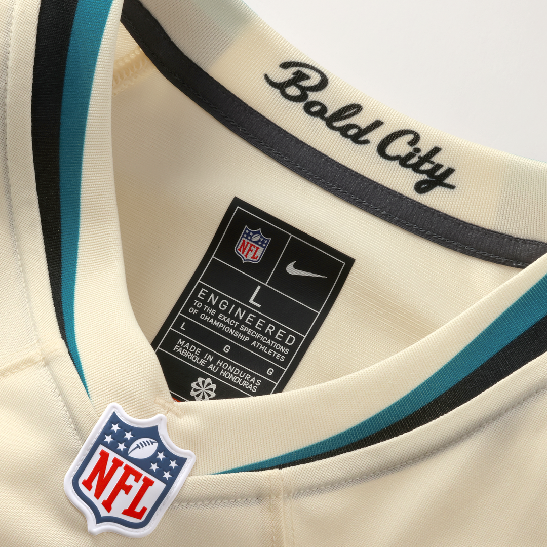 Trevor Lawrence Jacksonville Jaguars Women's 2026 Rivalries Collection Jersey - Natural