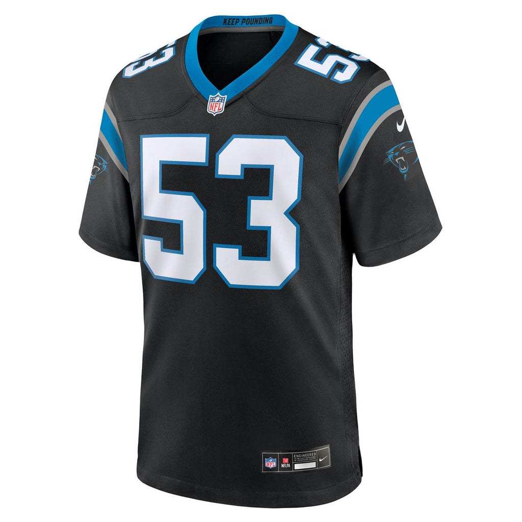 Claudin Cherelus Carolina Panthers Team Jersey - Black