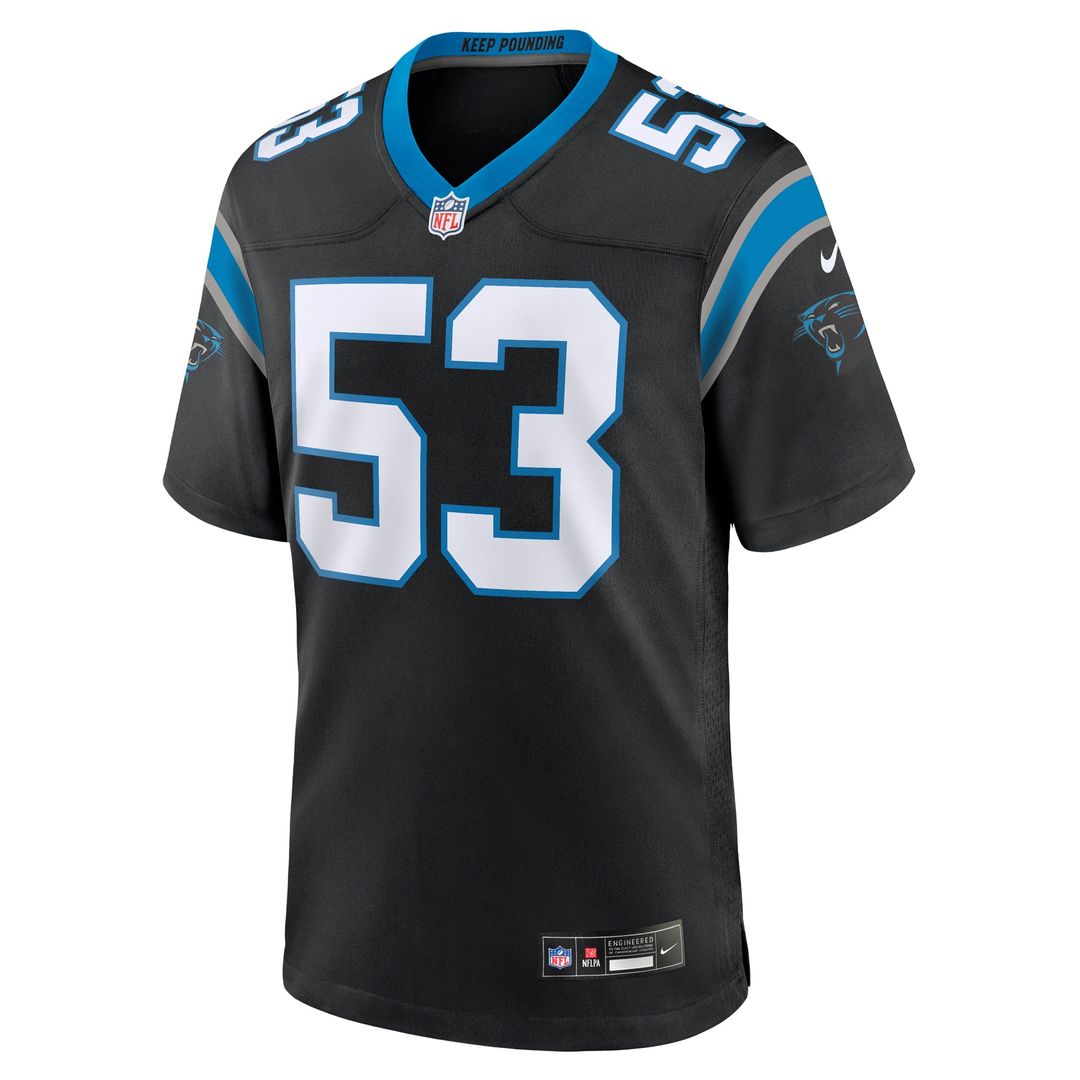 Claudin Cherelus Carolina Panthers Team Jersey - Black