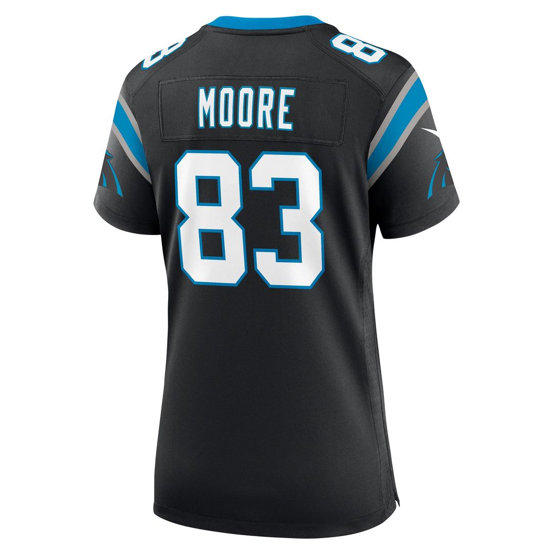 David Moore Carolina Panthers Women's Jersey - Black