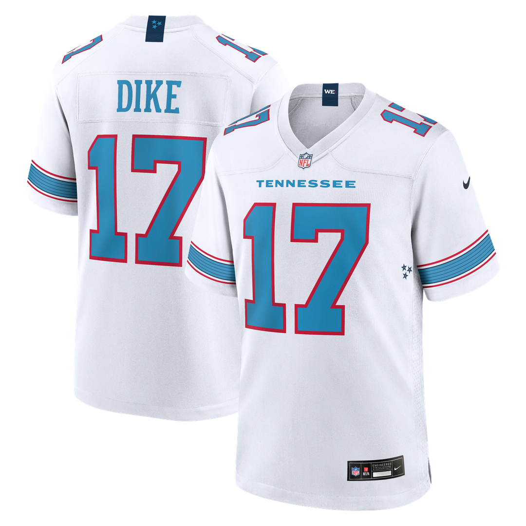 Chimere Dike Tennessee Titans Jersey - White