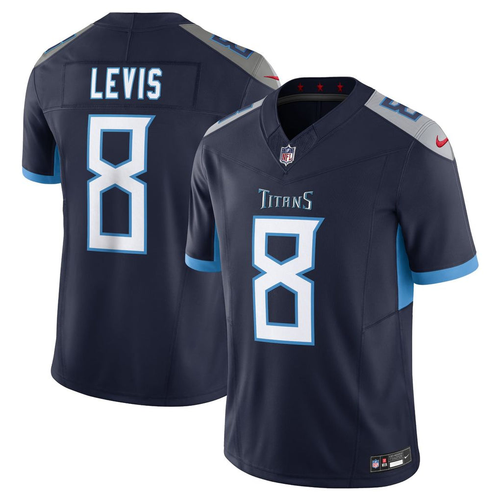 Will Levis Tennessee Titans Alternate Oilers Throwback Jersey - Light Blue