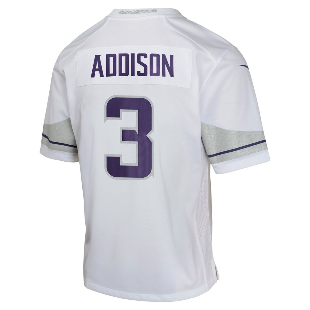 Addison Minnesota Vikings Youth Jersey - Purple