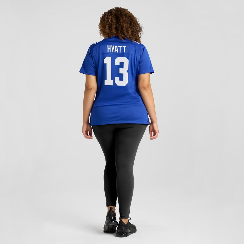 Jalin Hyatt New York Giants Women's Team Jersey - Royal