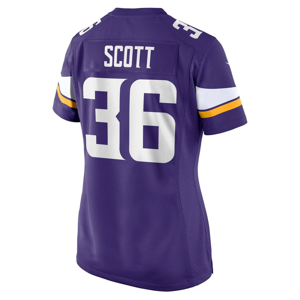 Zavier Scott Minnesota Vikings Women's Team Jersey - Purple