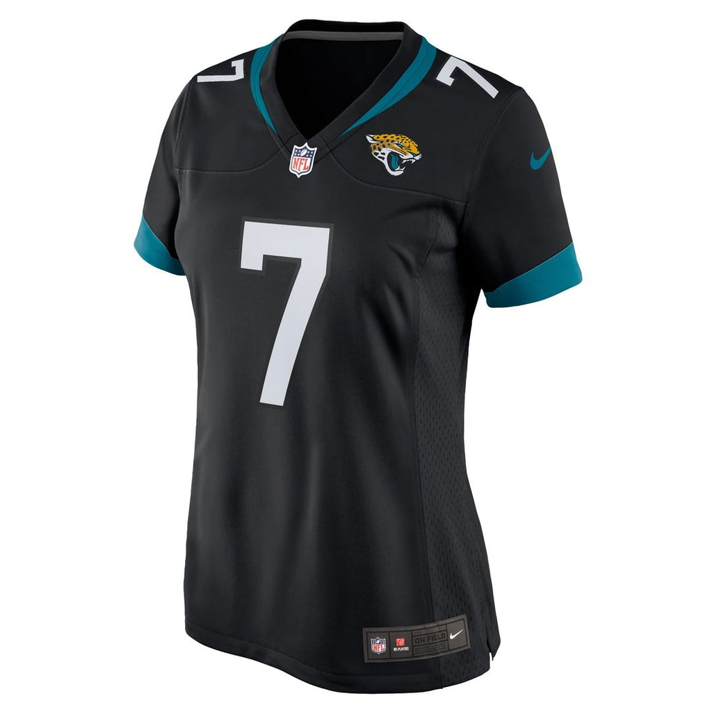 Byron Leftwich Jacksonville Jaguars Women's Alternate Retired Player Jersey - Black