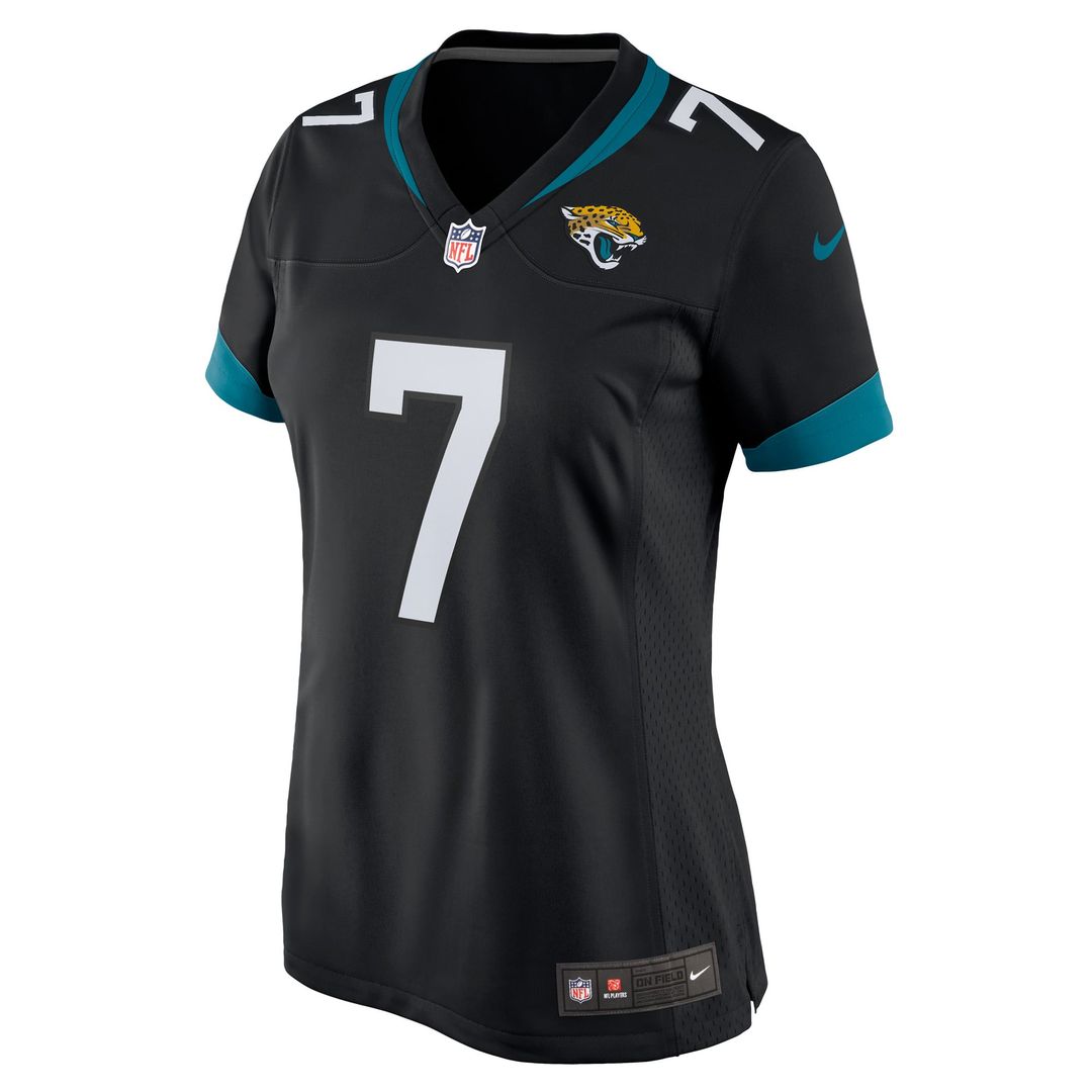 Byron Leftwich Jacksonville Jaguars Women's Alternate Retired Player Jersey - Black