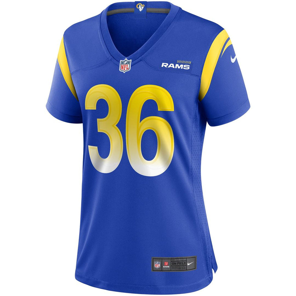 Jerome Bettis Los Angeles Rams Women's Game Retired Player Jersey - Royal