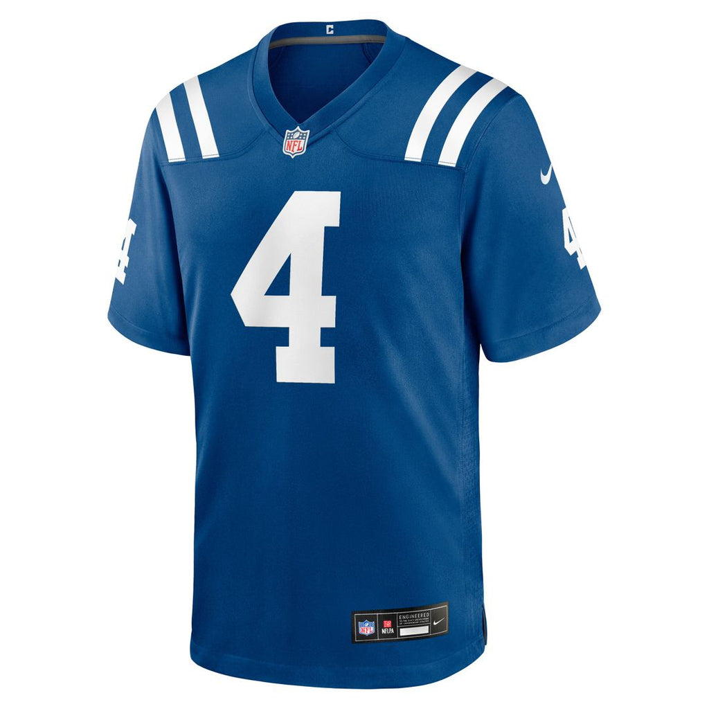 Adam Vinatieri Indianapolis Colts Team Retired Jersey - Royal