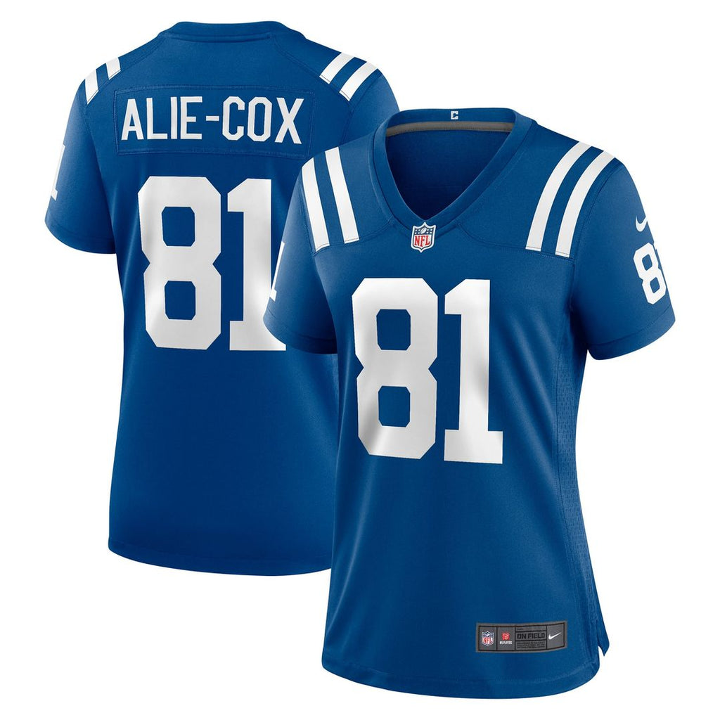 Mo Alie-Cox Indianapolis Colts Women's Team Jersey - Royal