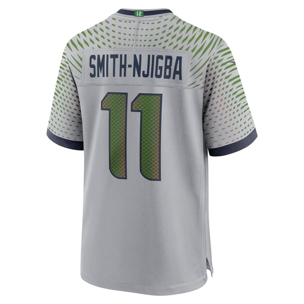 Jaxon Smith-Njigba Seattle Seahawks Rivalries Collection Jersey - Gray