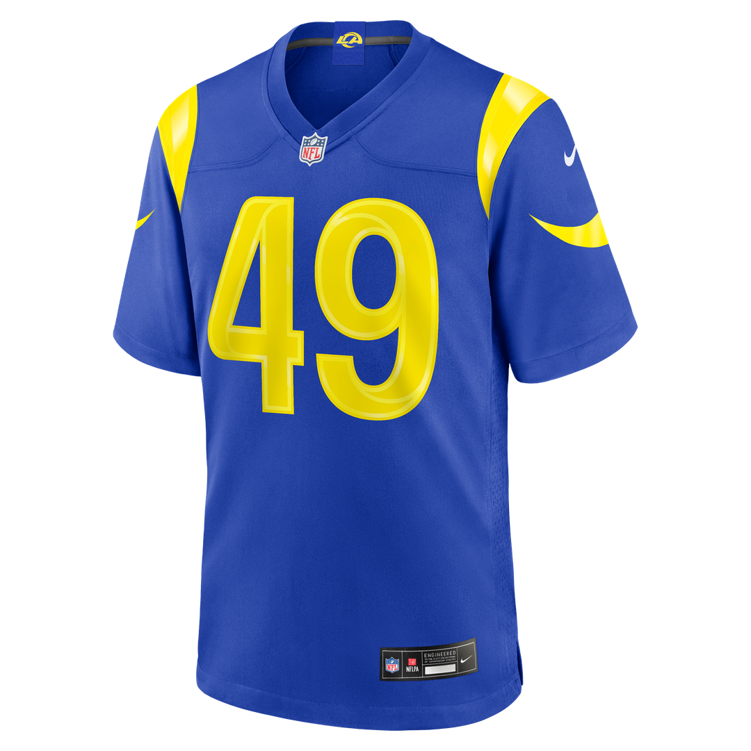Joe Cardona Los Angeles Rams Team Jersey - Royal