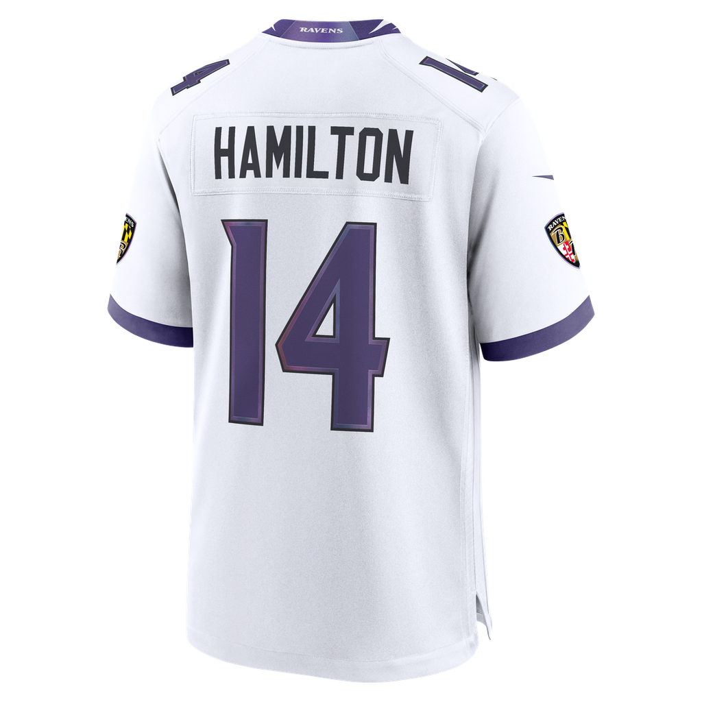Kyle Hamilton Baltimore Ravens Jersey - White