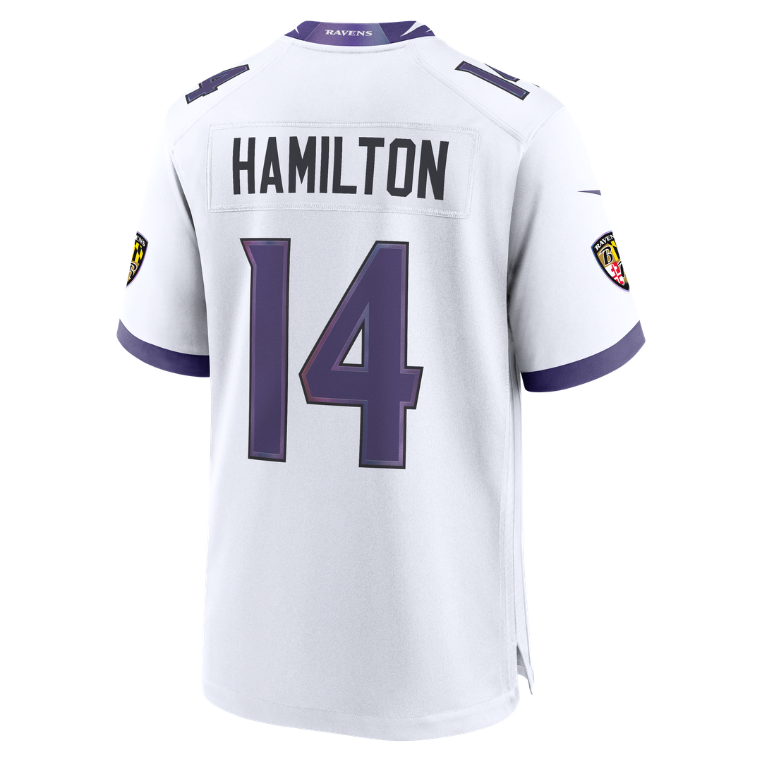 Kyle Hamilton Baltimore Ravens Jersey - White