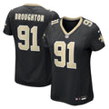 Vernon Broughton New Orleans Saints Women's Team Jersey - Black