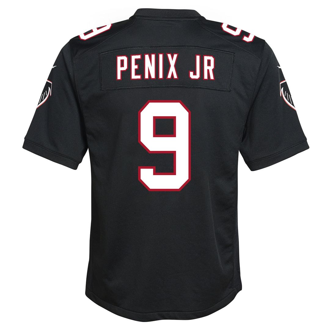 Michael Penix Jr. Atlanta Falcons Youth Alternate Jersey - Black
