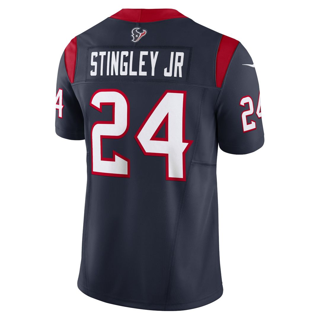 Derek Stingley Jr. Houston Texans Jersey - Navy