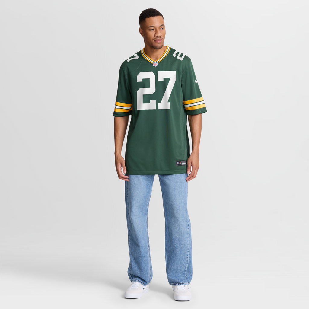 Kitan Oladapo Green Bay Packers Jersey - Green