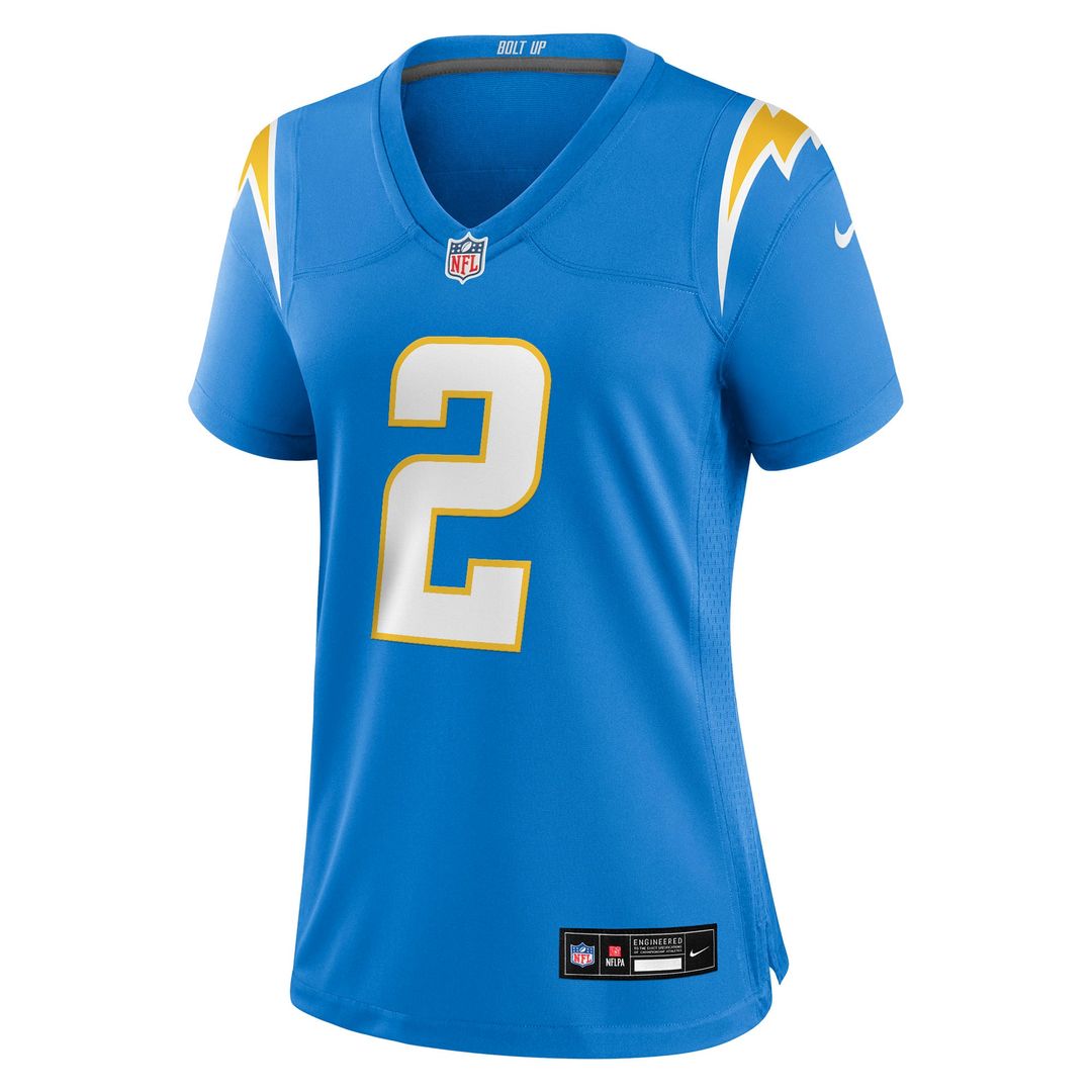 Elijah Molden Los Angeles Chargers Women's Team Jersey - Powder Blue