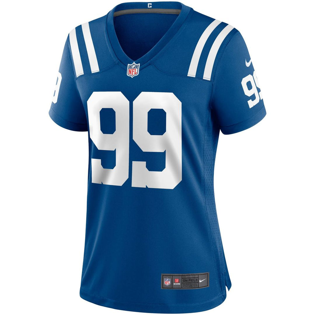DeForest Buckner Indianapolis Colts Women's Jersey - Royal