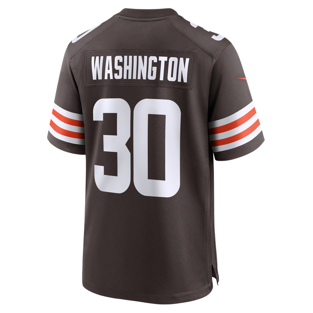 Zion Washington Cleveland Browns Team Jersey - Brown
