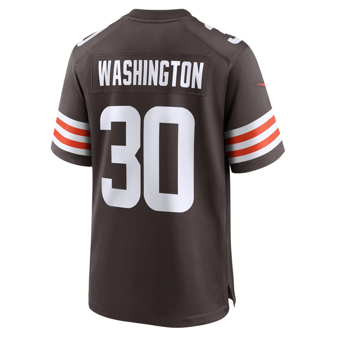 Zion Washington Cleveland Browns Team Jersey - Brown