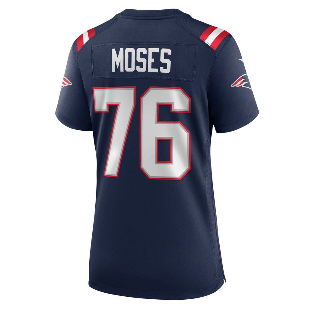 Morgan Moses New England Patriots Women's Team Jersey - Navy