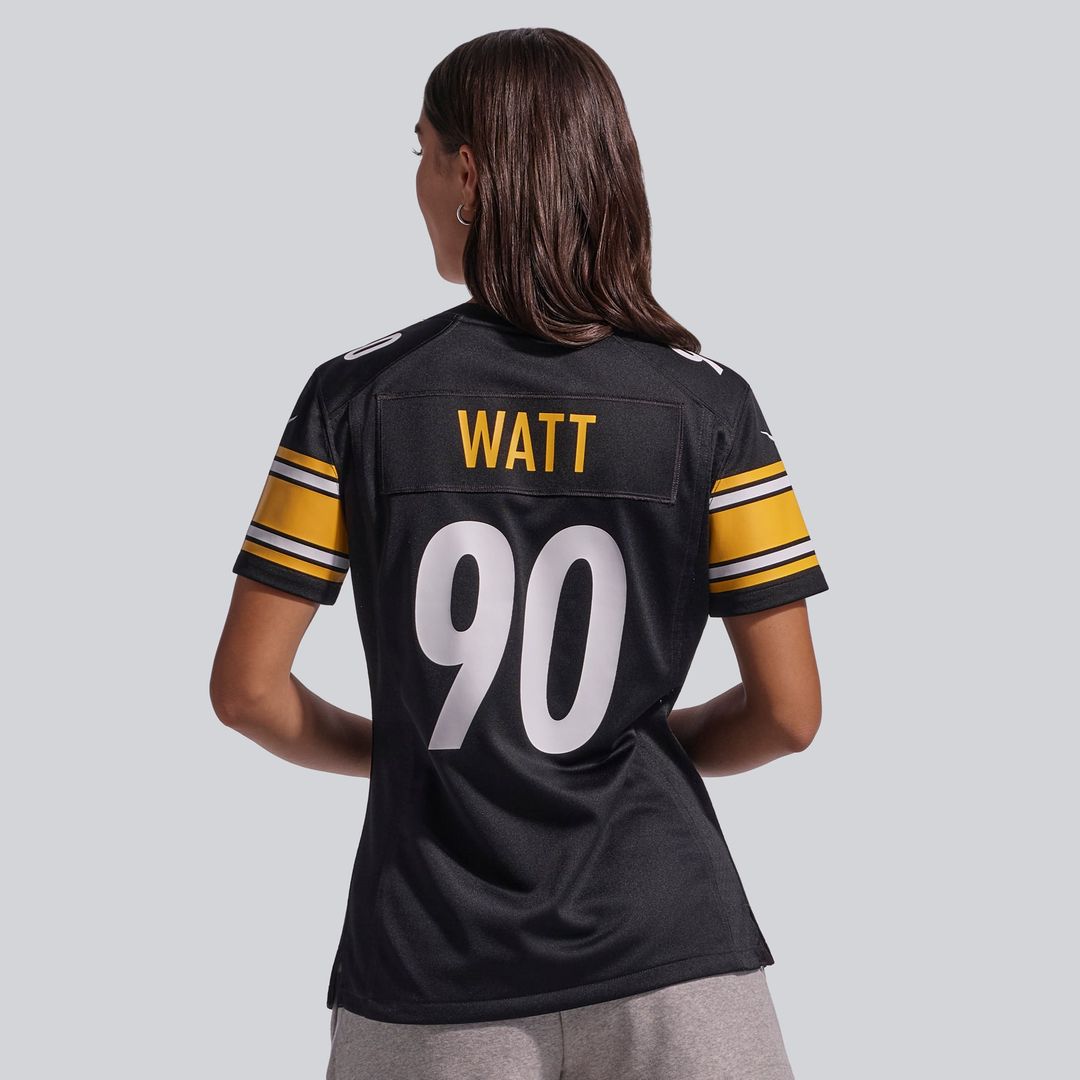 T.J. Watt Pittsburgh Steelers Women's Alternate 1933 Throwback Jersey - Gold