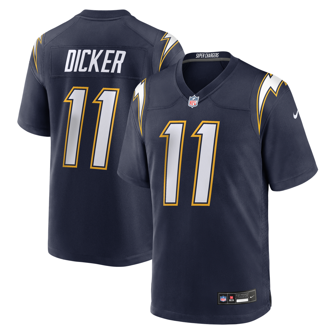 Cameron Dicker Los Angeles Chargers Alternate Jersey - Gold