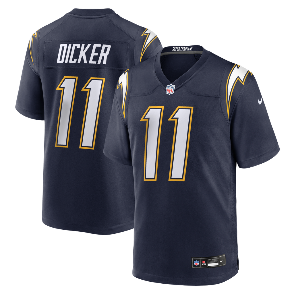 Cameron Dicker Los Angeles Chargers Jersey - Powder Blue