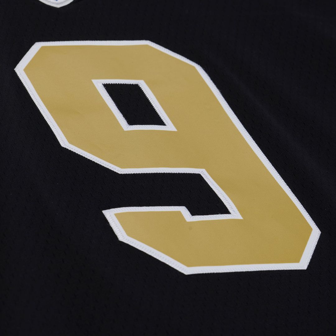 Drew Brees New Orleans Saints Big & Tall 2009 Legacy Retired Player Jersey - Black
