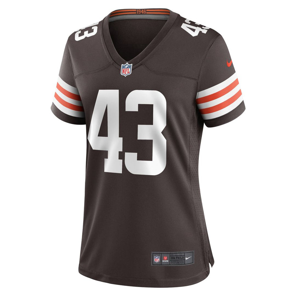 Mohamoud Diabate Cleveland Browns Women's Team Jersey - Brown