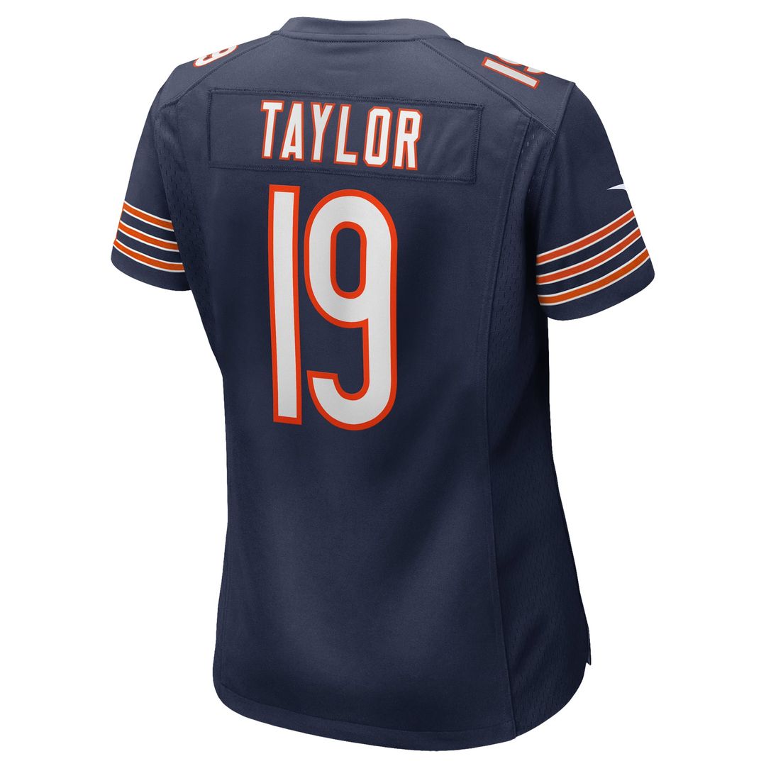 Tory Taylor Chicago Bears Women's Jersey - Navy