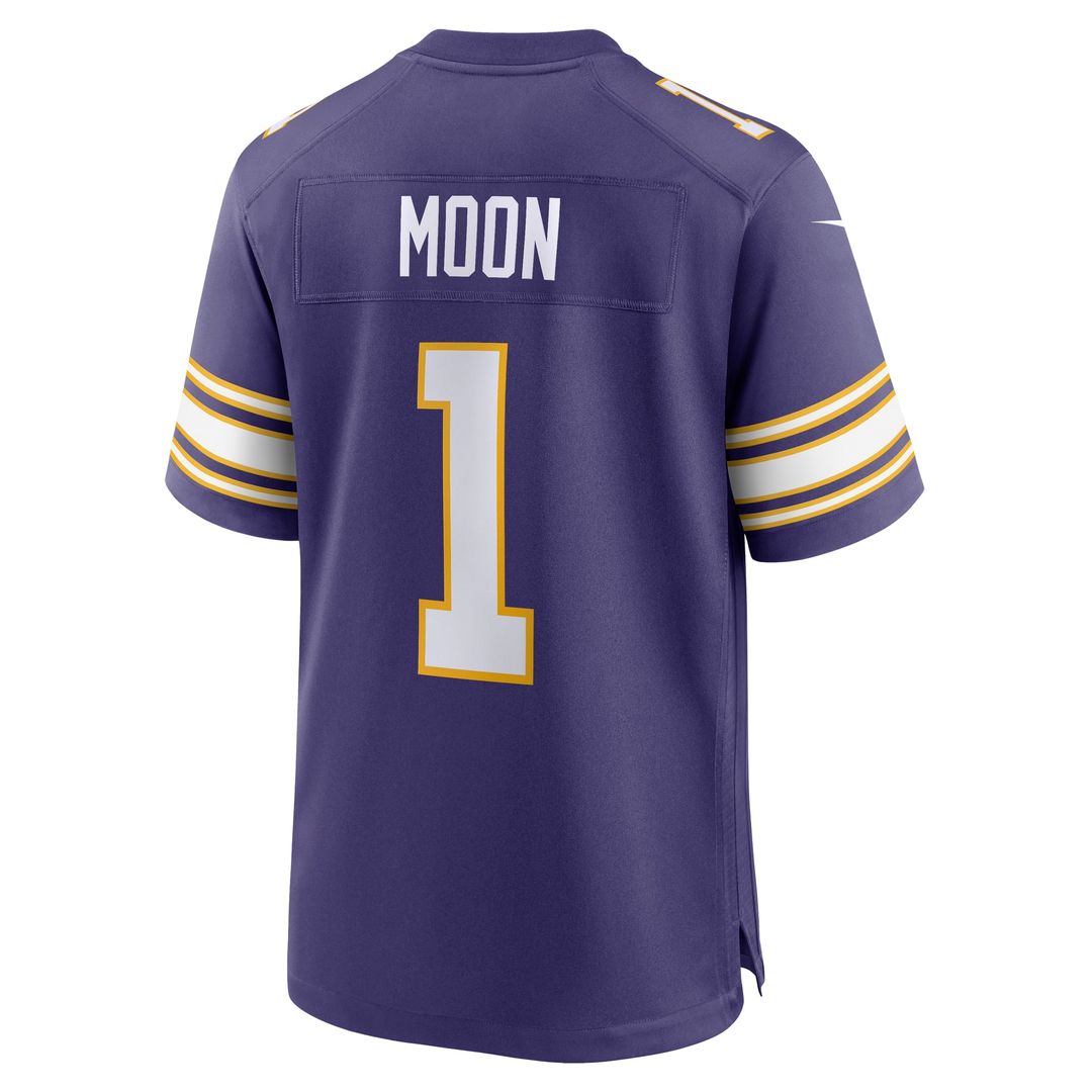 Warren Moon Minnesota Vikings Retired Player Alternate Jersey - Purple