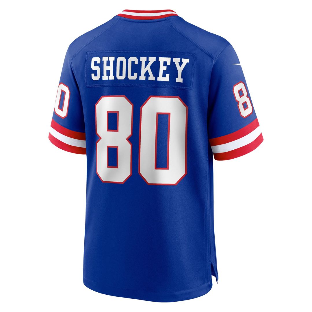 Jeremy Shockey New York Giants Retired Player Alternate Jersey - Royal