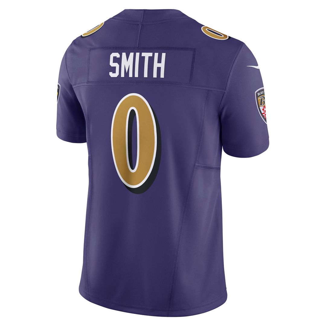 Roquan Smith Baltimore Ravens Alternate 2 Jersey - Purple